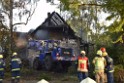 Grossfeuer Einfamilienhaus Siegburg Muehlengrabenstr P0985